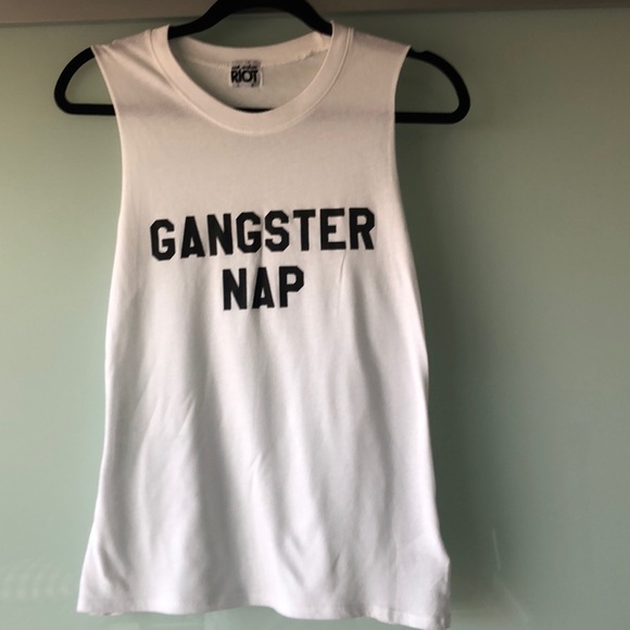 Gangster nap graphic tank - Picture 1 of 2